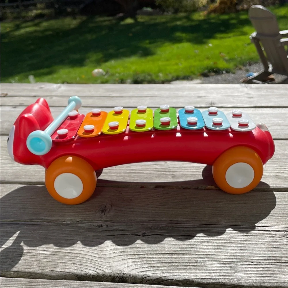 Skip Hop Red Fox Xylophone Pull Toy